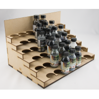 Tiered Unit for 33mm Bottles